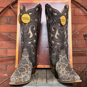 Corral Nwb Rattlesnake Snakeskin Snip 